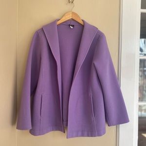 Eileen fisher lilac blazer